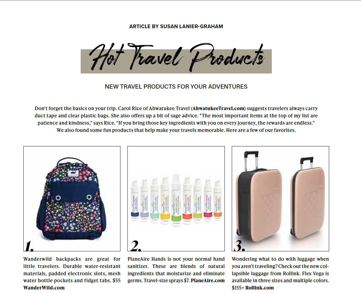 Travel products - Ahwatukee - Susan Lanier-Graham